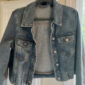 Vero mods crop denim jacket